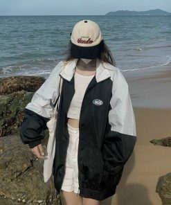 áo Khoác Dù Nam Nữ Slc Logo Midside Form Rộng Thời Trang Sht56 – Minh Hà House
