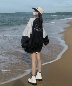 áo Khoác Dù Nam Nữ Slc Logo Midside Form Rộng Thời Trang Sht56 – Minh Hà House