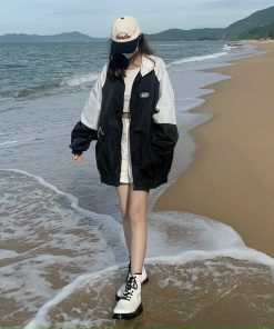 áo Khoác Dù Nam Nữ Slc Logo Midside Form Rộng Thời Trang Sht56 – Minh Hà House