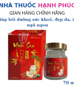 Yến Sào đông đùng Hạ Thảo Bào Ngư Giúp Bồi Bổ Sức Khoẻ, đẹp Da, ăn Ngủ Ngon Hũ 70 Ml – Cls Pharma