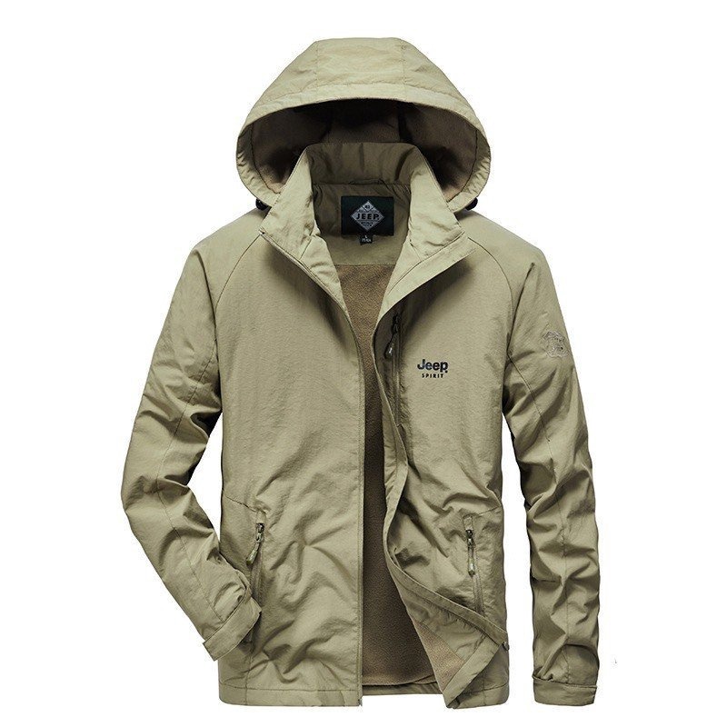 áo Khoác Nam, áo Gió Mũ Trơn, Giữ ấm Chống Nắng, Chống Nước, Kín Gió, Ngăn Bụi Cao Cấp – Htm Fashion