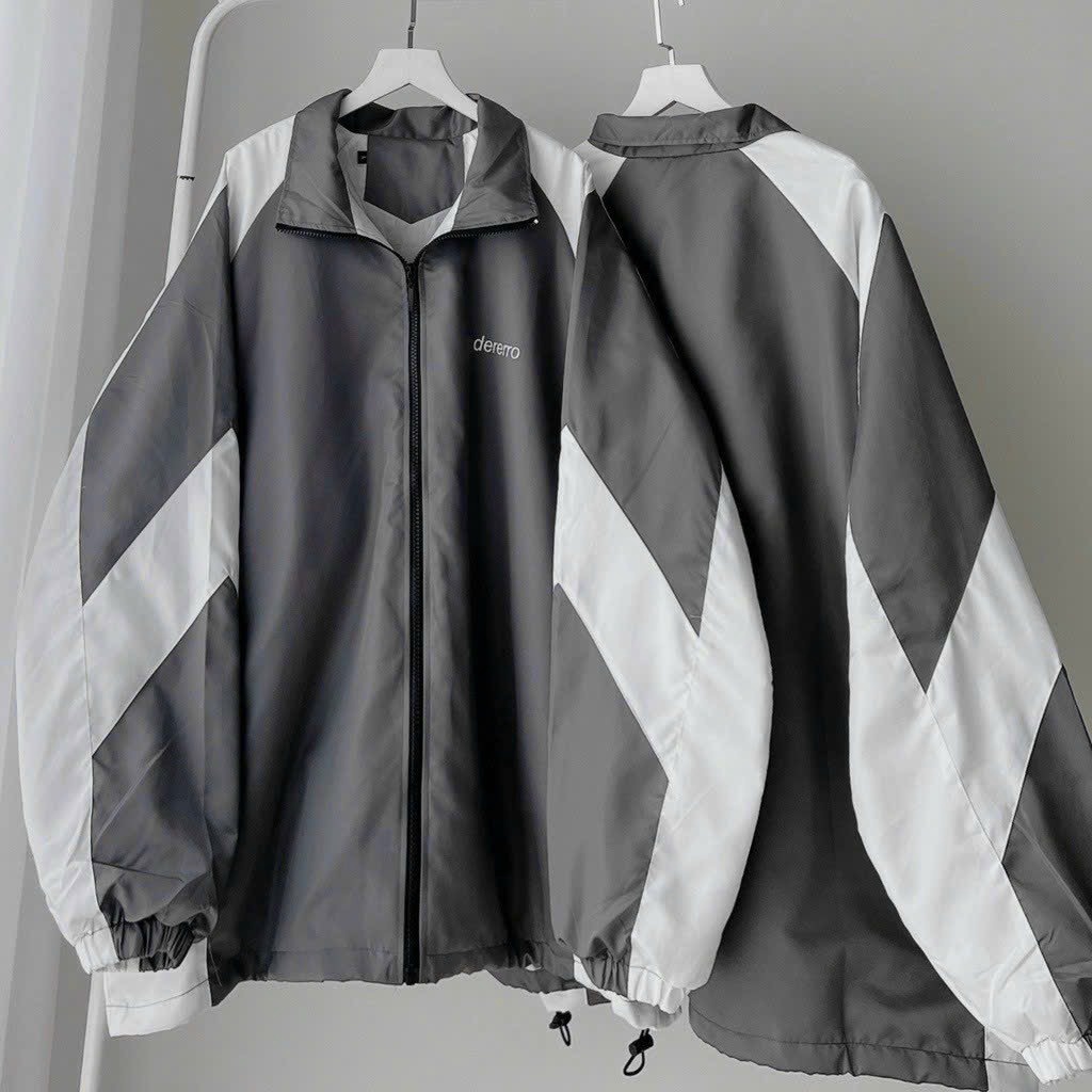 áo Khoác Dù Form Rộng 2 Lớp Dererro Unisex Chất Dù Ngoại Dày Dặn – Htm Fashion