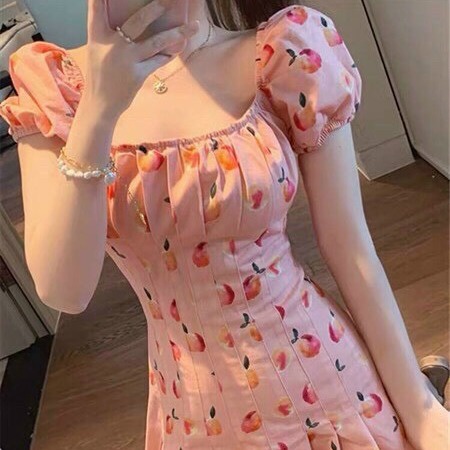đầm Kate Trái Cây Dáng Xòe Năng động V262 – Cloudy Dress