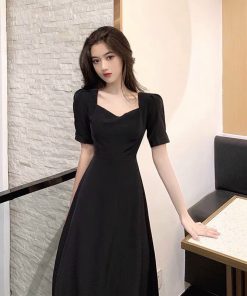 đầm Kate Có Nơ Sau Dáng Dài Tiểu Thư V284 – Cloudy Dress