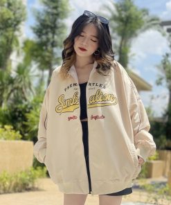 áo Khoác Dù Unisex Form Rộng Hottrend Simbalion Bomber Jacket Streetstyle Cao Cấp Sht74 – Minh Hà House