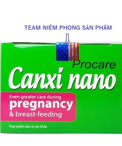 Viên Uống Canxi Nano Procare Cho Bà Bầu Giúp Chắc Xương Hộp 30 Viên – Francepharm