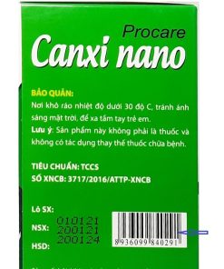 Viên Uống Canxi Nano Procare Cho Bà Bầu Giúp Chắc Xương Hộp 30 Viên – Francepharm