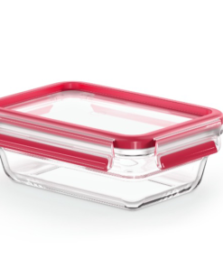 Hộp Thủy Tinh Vuông Tefal Masterseal Glass 700ml Màu đỏ N1040612- Sht House