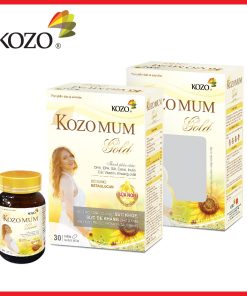 Bổ Bầu Kozo Mum Gold- Hỗ Trợ Tăng Cường Sức Khỏe,sức đề Kháng Cho Bà Mẹ Giai đoạn Trước,trong Và Sau Thai Kỳ