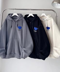 áo Khoác Nỉ Ngoại Trái Tim – Lê Phương Boutique
