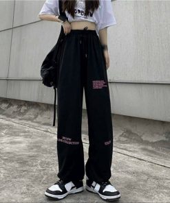 Quần Dài Nam Nữ Unisex Vải Nỉ đen Spear Youth – Ausa House