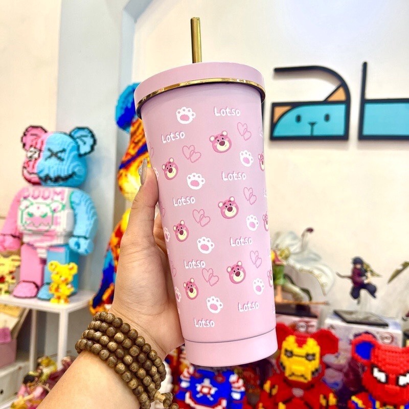 Ly Giữ Nhiệt Gấu Dâu Lotso – Hgs