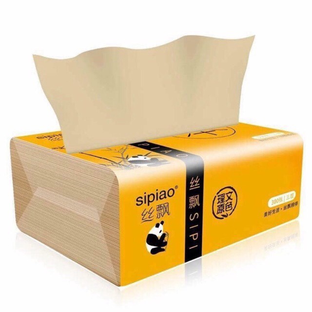 [túi 10 Gói] Giấy ăn Gấu Trúc Sipiao – Hgs