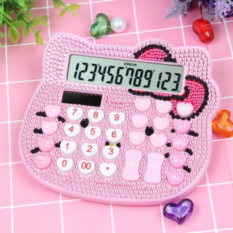 Máy Tính Hello Kitty Kim Cương – Hgs