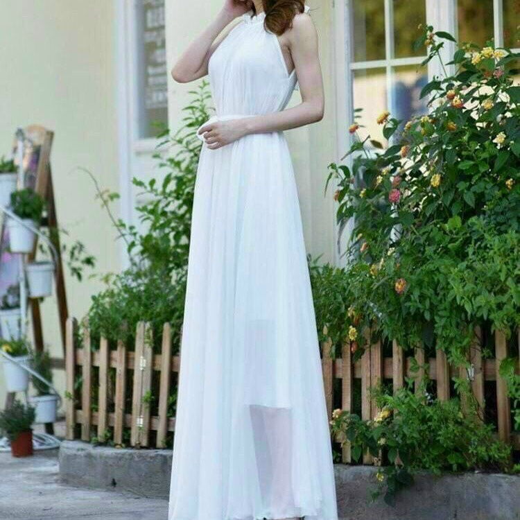 đầm Maxi Dài Có Xếp Ly Quyến Rũ V333 – Cloudy Dress