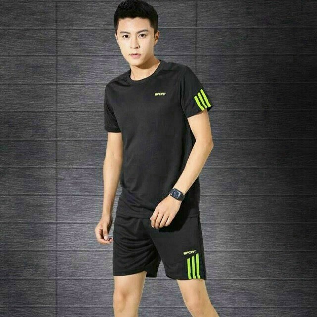 đồ Bộ Thể Thao Nam Nữ Unisex Phối Sọc Dọc Sport – Ausa House