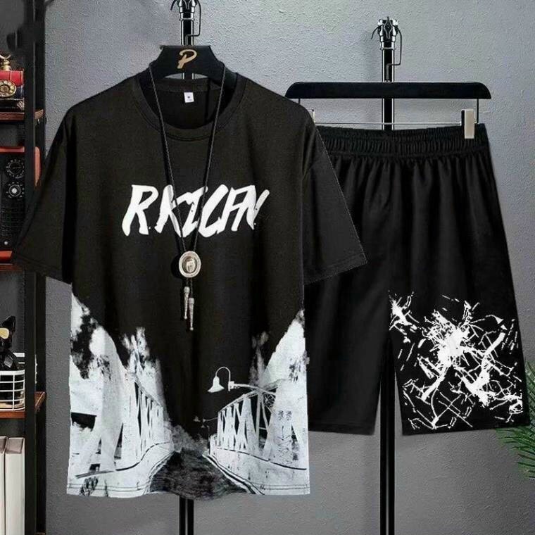 đồ Bộ Thể Thao Nam Nữ Unisex Khung Viền Chữ Rkicfn – Ausa House