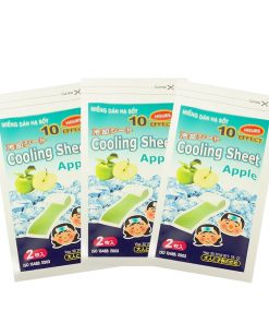 Dán Hạ Sốt Cho Bé Cooling Sheet Apple Làm Mát 10 Tiếng Hộp 6 Miếng – Tanaphar