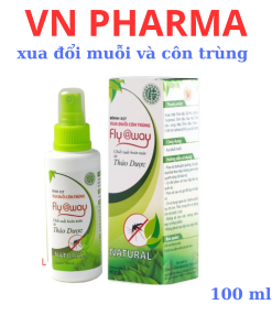 Tinh Dầu Xả Chanh Xịt Xua đuổi Muỗi Và Công Trùng Fly Away Chai 100 Ml – Bảo Linh