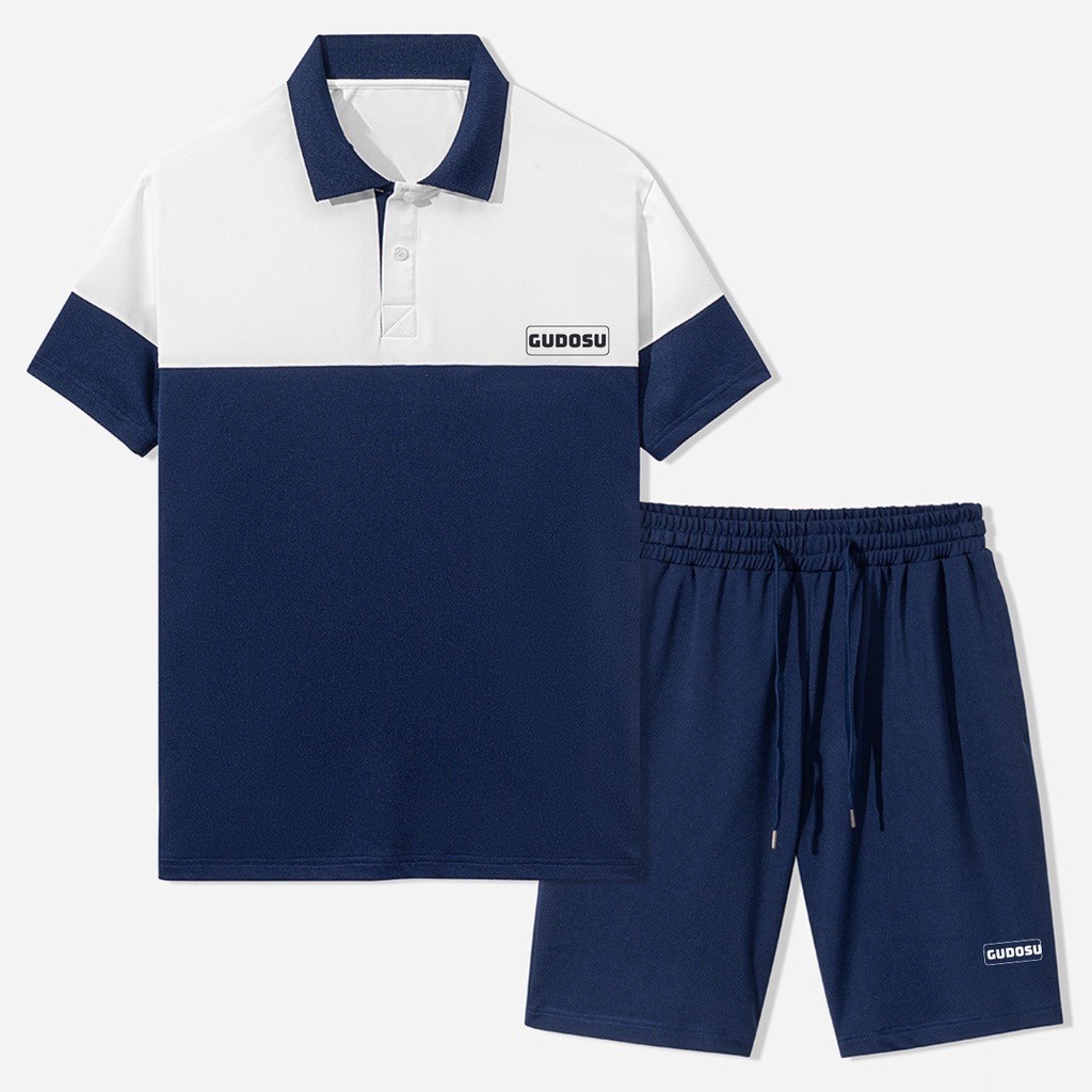 Bộ Quần áo Thể Thao Nam Cổ Bẻ Chất Liệu Vải Cvc Cá Sấu – Men’s Style