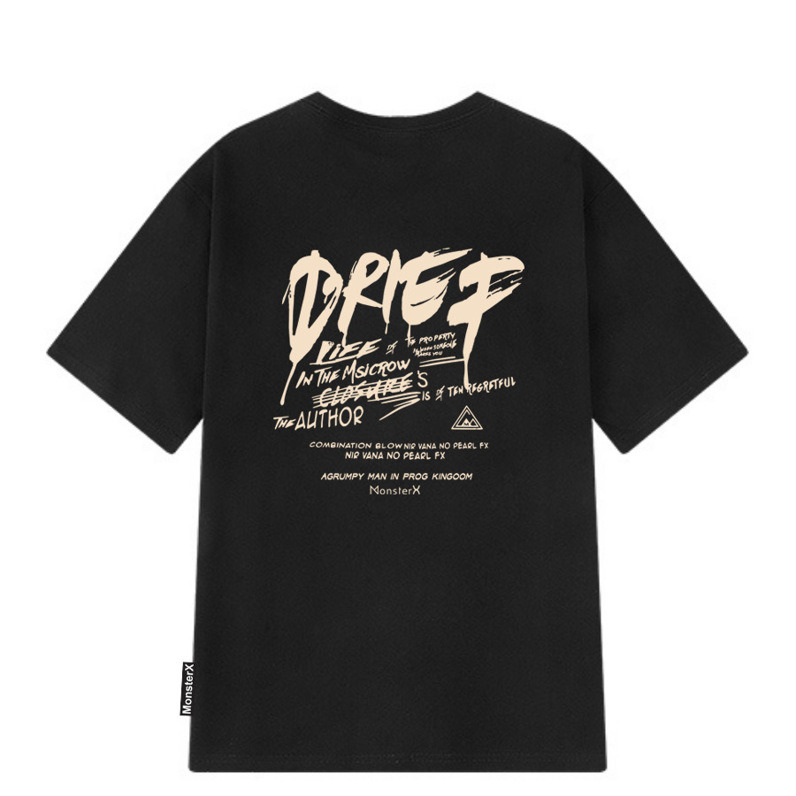 áo Thun Tay Lỡ Form Oversized Life – Monster X Street