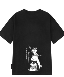 áo Thun Tay Lỡ Form Oversized Mèo Demm – Monster X Street