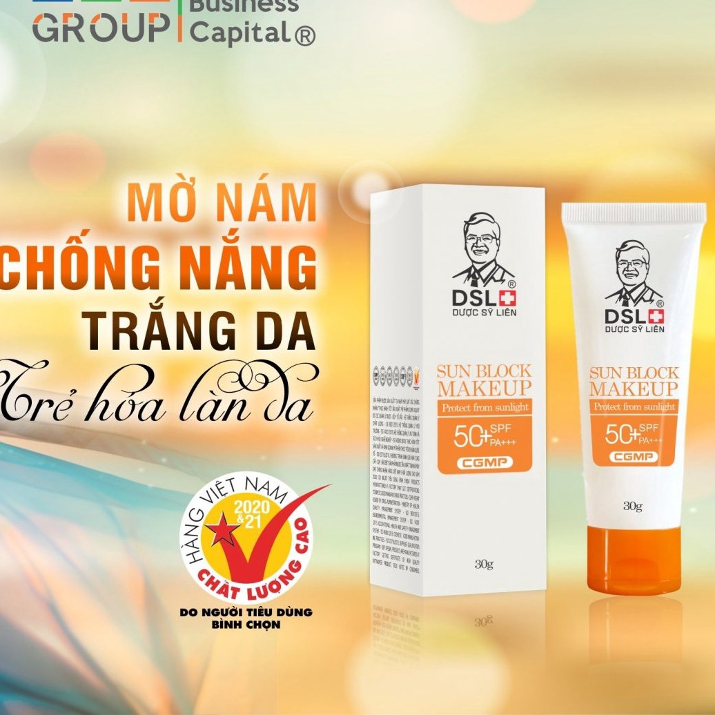 Kem Chống Nắng Sun Block Makeup 30g – Dược Sĩ Liên