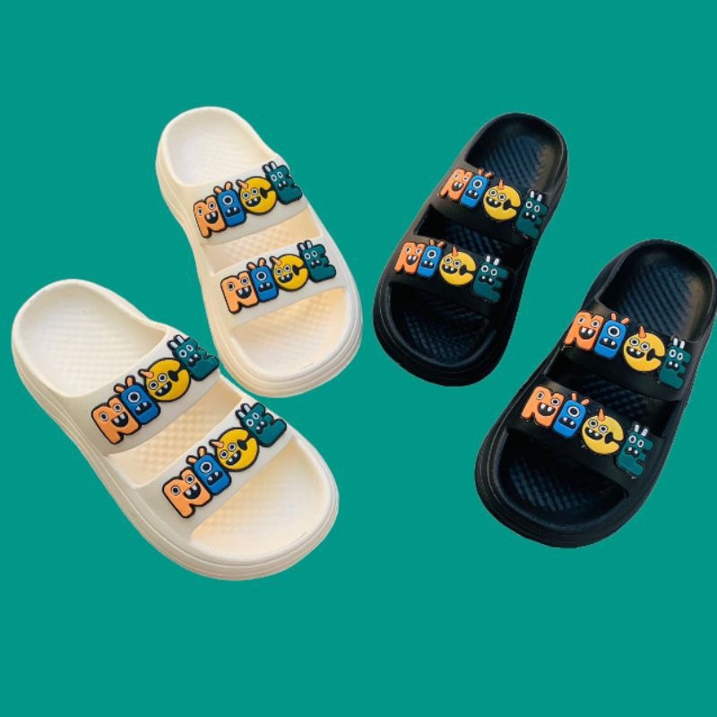 Dép Lê Nữ 2 Quai Dán Hình, đế Cao 3cm – Haanh