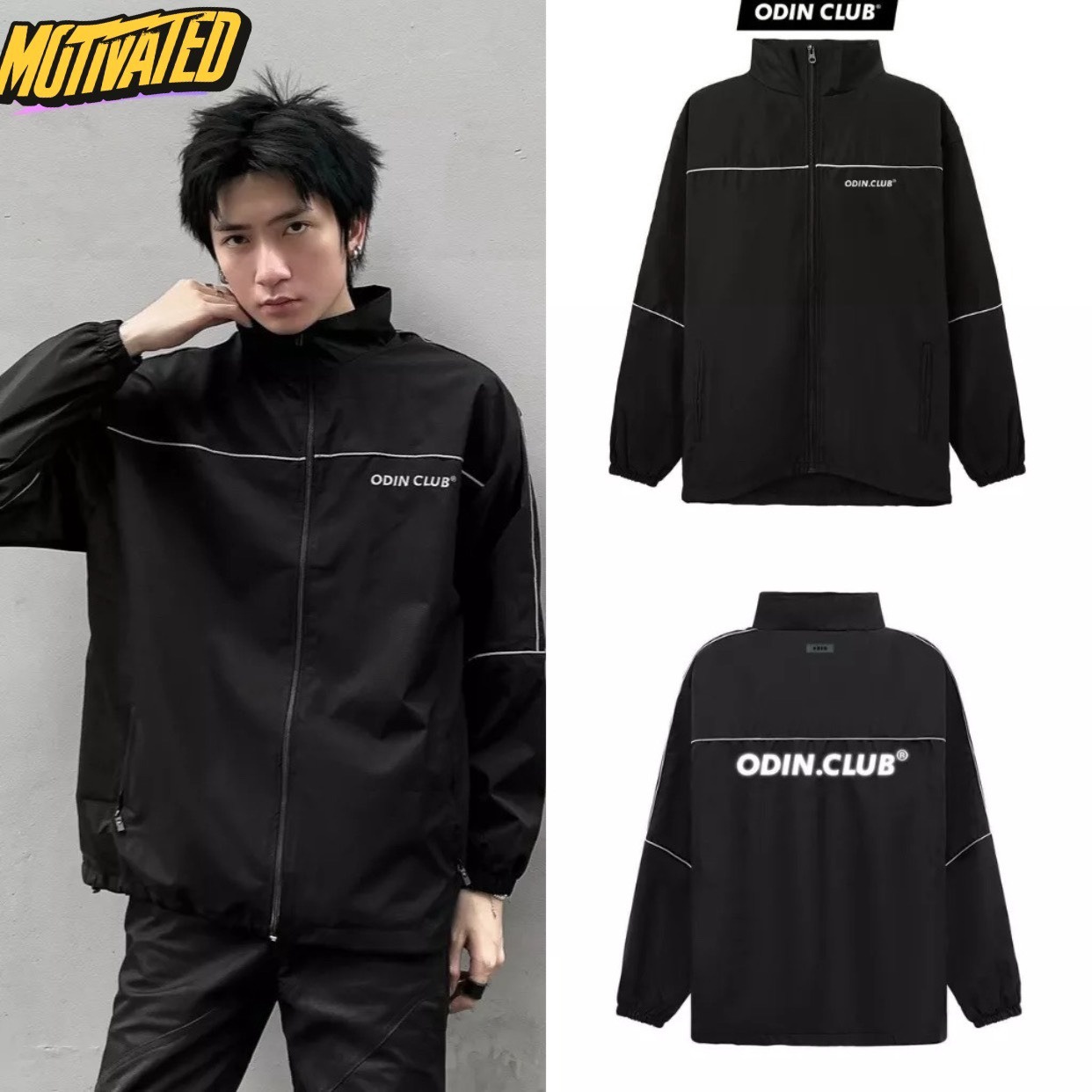 áo Khoác Dù Bomber Midside 2023 Nam Nữ Form Rộng 2 Lớp Ug708 – Nana House