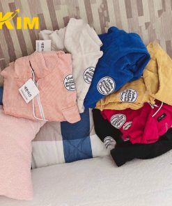 áo Khoác Nhung Tăm Dáng Lửng Túi Hộp – Kim
