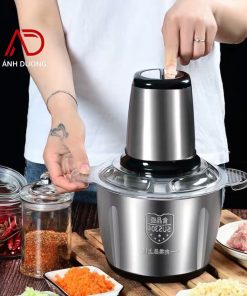 Máy Xay đa Năng 4 Lưỡi Dao, Công Suất Tối đa 250w, Bình Inox Dung Tích 2l Ad148 – ánh Dương