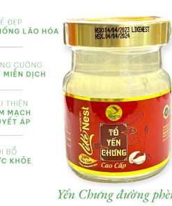 [lốc Mini 6 Hũ 70ml] Yến Chưng đường Phèn Like Nest 32% Tổ Yến – Like Beauty