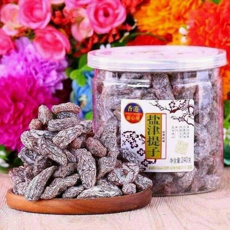 ô Mai Xí Muội Nho Muối đài Loan Hủ 240gr – Minh Ngọc