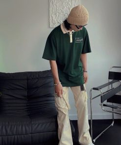 áo Polo Unisex Form Rộng Nam Nữ Whynot