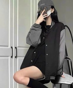 áo Khoác Bomber Nữ Dù 2 Lớp Thời Trang đa Phong Cách – Htm Fashion