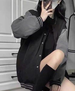 áo Khoác Bomber Nữ Dù 2 Lớp Thời Trang đa Phong Cách – Htm Fashion