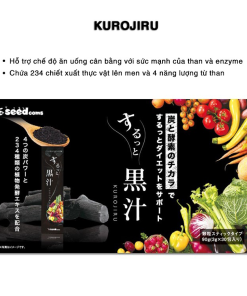 Nước ép Thanh Lọc Cơ Thể Kurojiru Hỗ Trợ Giảm Cân Và Làm đẹp – Seedcoms