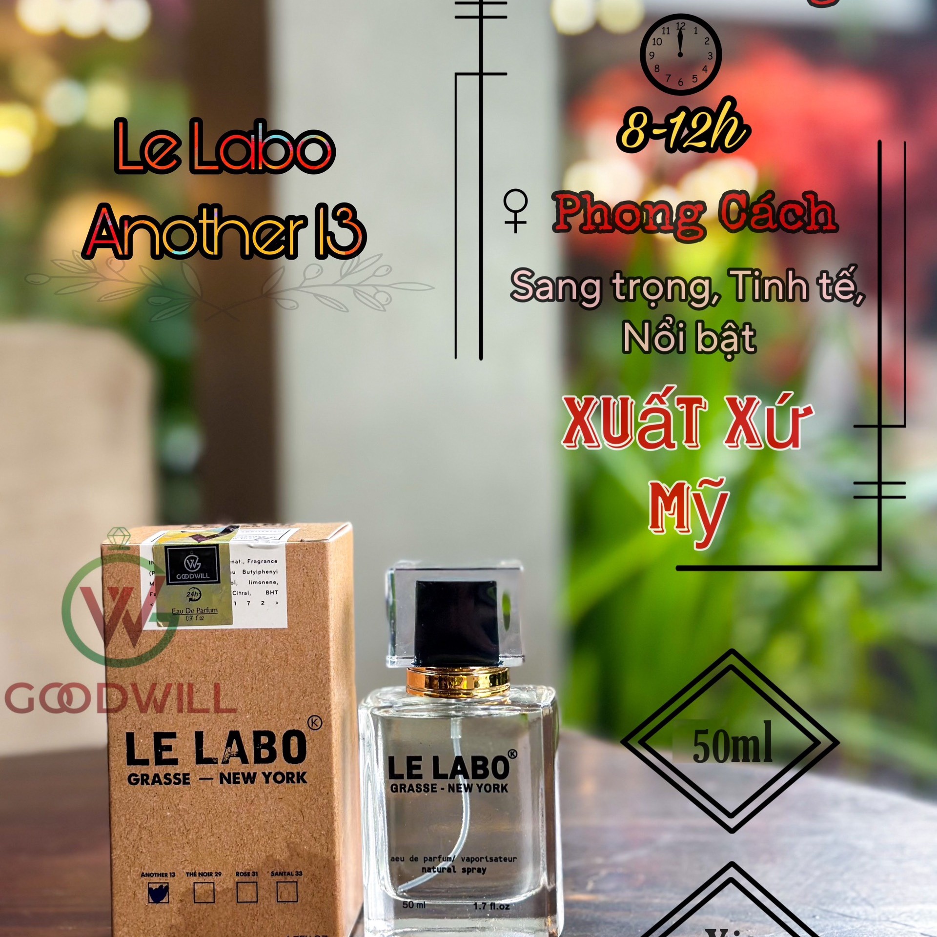 Nước Hoa Woodwill Lelabo 50ml