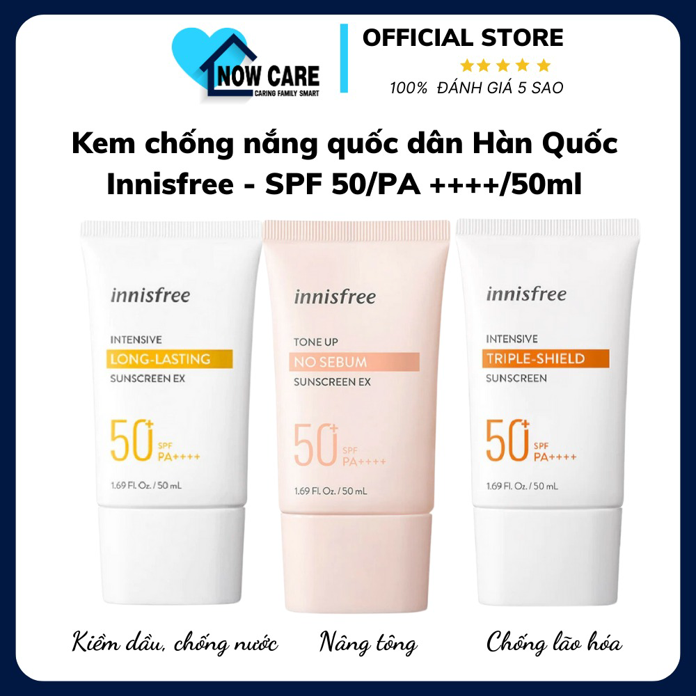 Kem Chống Nắng Quốc Dân Hàn Quốc – Innisfree