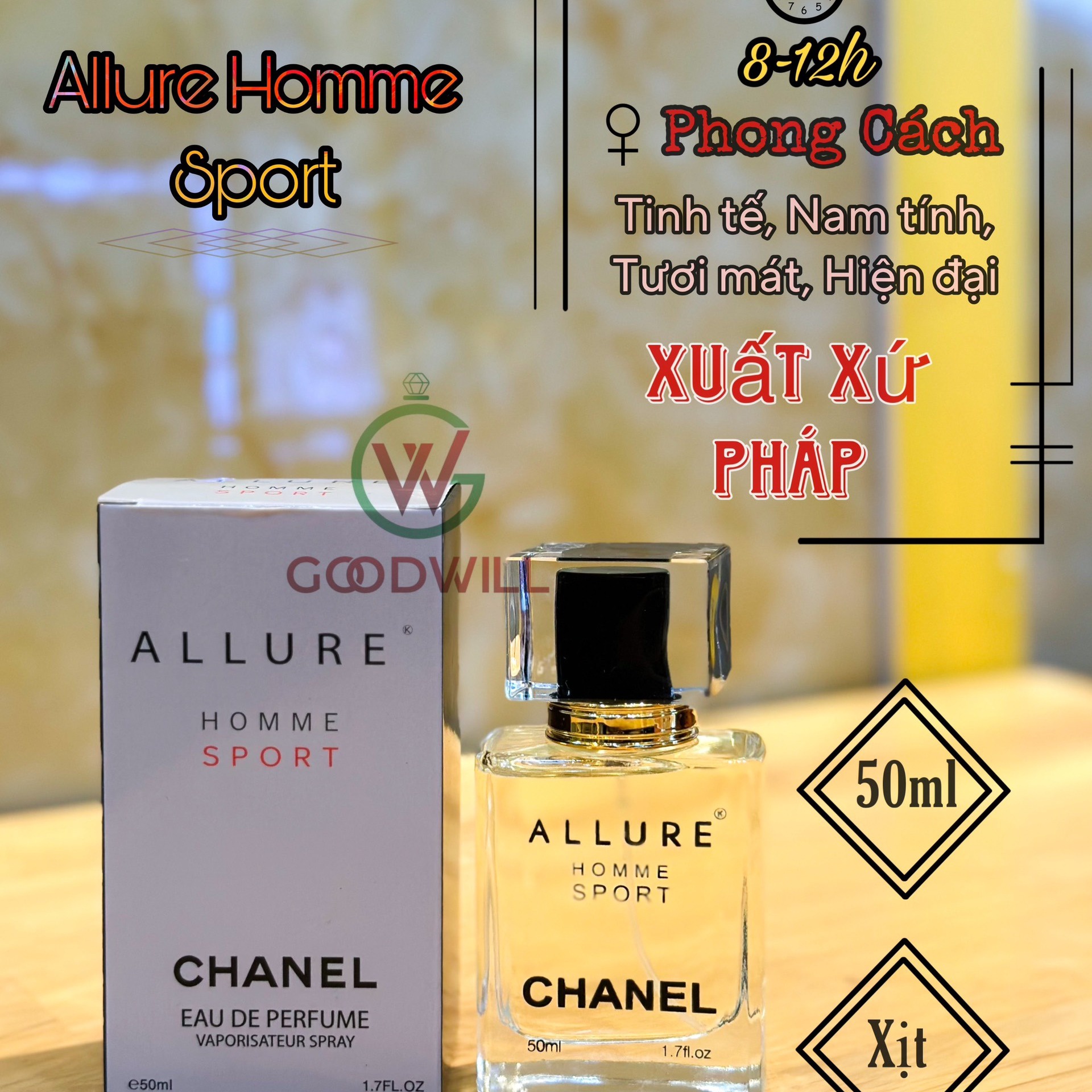 Nước Hoa Goodwill Alure Chanel Sport 50ml