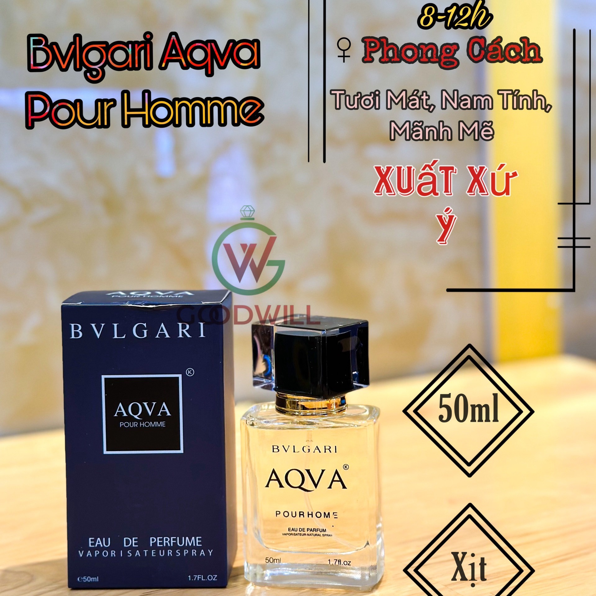 Nước Hoa Goodwill Aqua 50ml