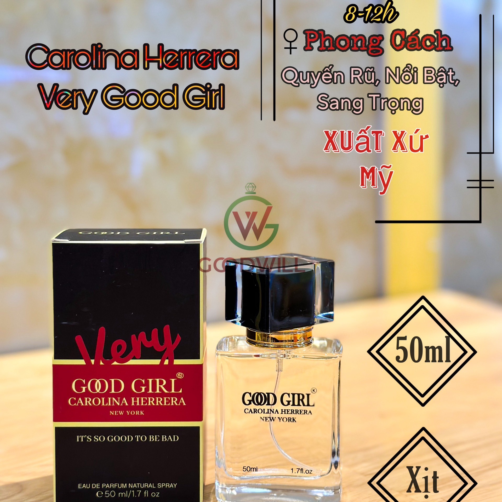 Nước Hoa Woodwill Goodgirl 50ml