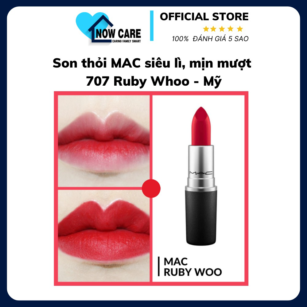 Son Siêu Lì Mịn Mượt Ruby Whoo – M.a.c