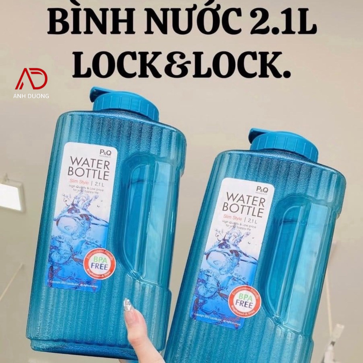 Bình đựng Nước Lock & Lock 2,1l Ad195 – ánh Dương