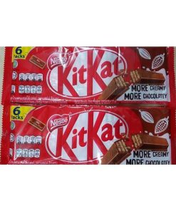 Bánh Xốp Phủ Socola Kitkat (gói 6 Thanh X17g) -gdn