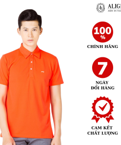 áo Polo Nam Cotton Màu Cam – Aligro