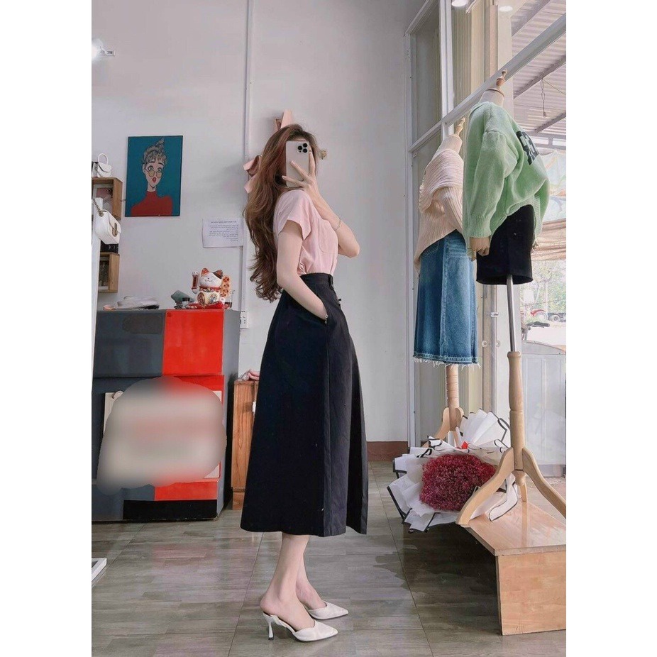 Chân Váy Xếp Ly Kaki Mềm Phong Cách Hàn Quốc Gs51 – Be Yourself