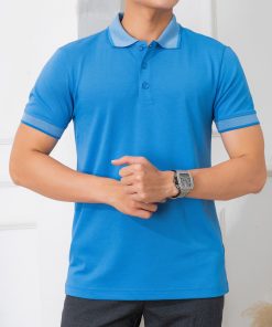 áo Polo Nam Chất Liệu Cotton Màu Blue – Aligro