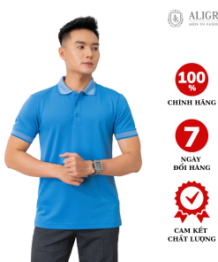 áo Polo Nam Chất Liệu Cotton Màu Blue – Aligro