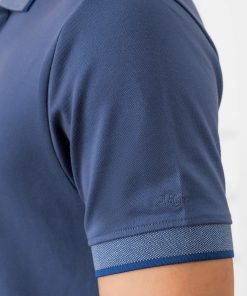áo Polo Nam Màu Xanh Chất Liệu Cotton Algplo28 – Aligro